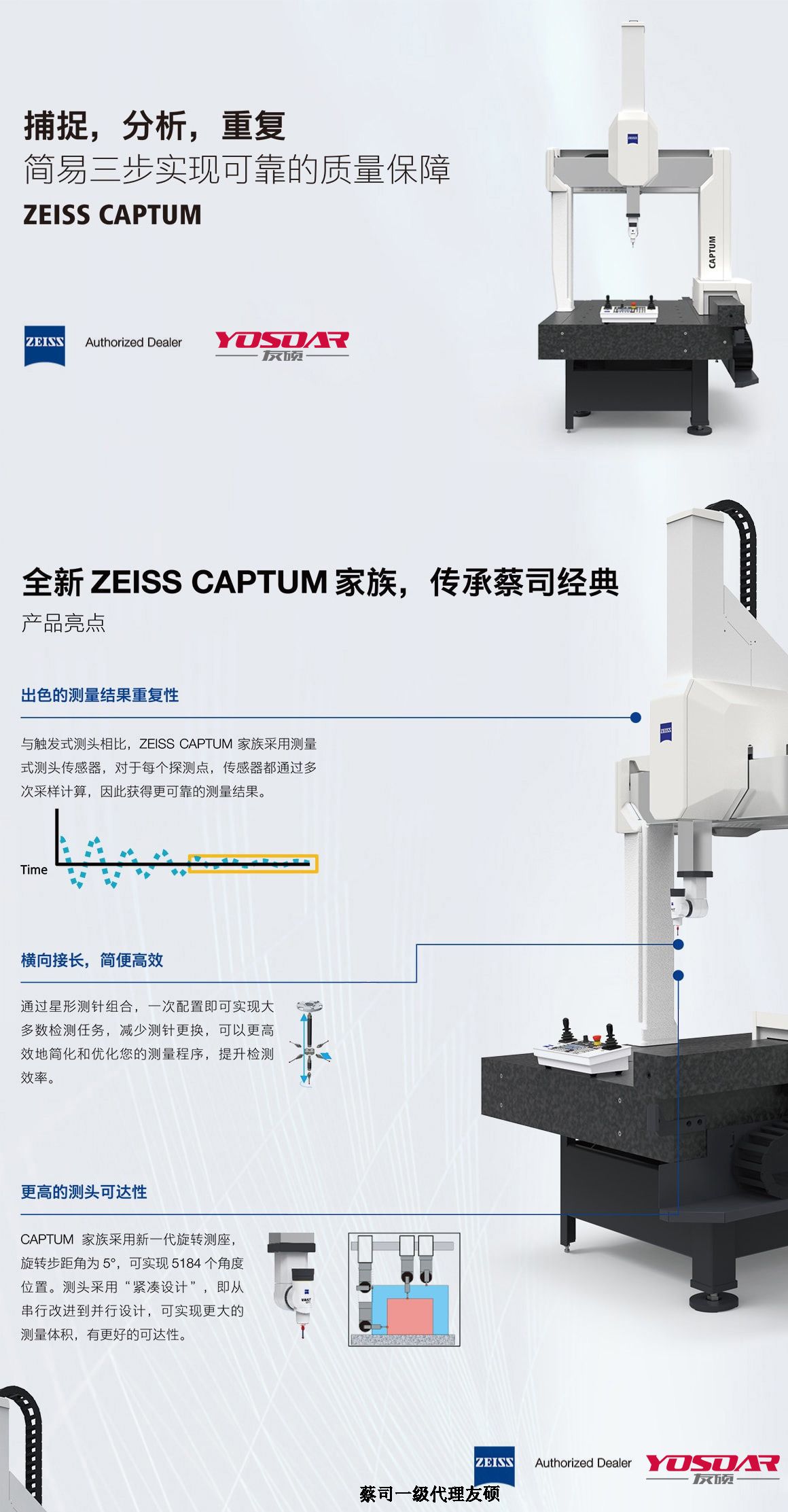 宝鸡蔡司三坐标CAPTUM